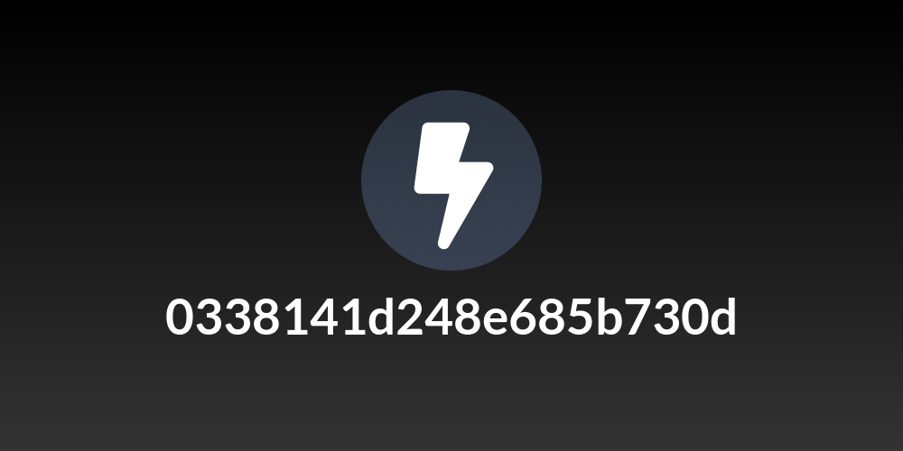 0338141d248e685b730d