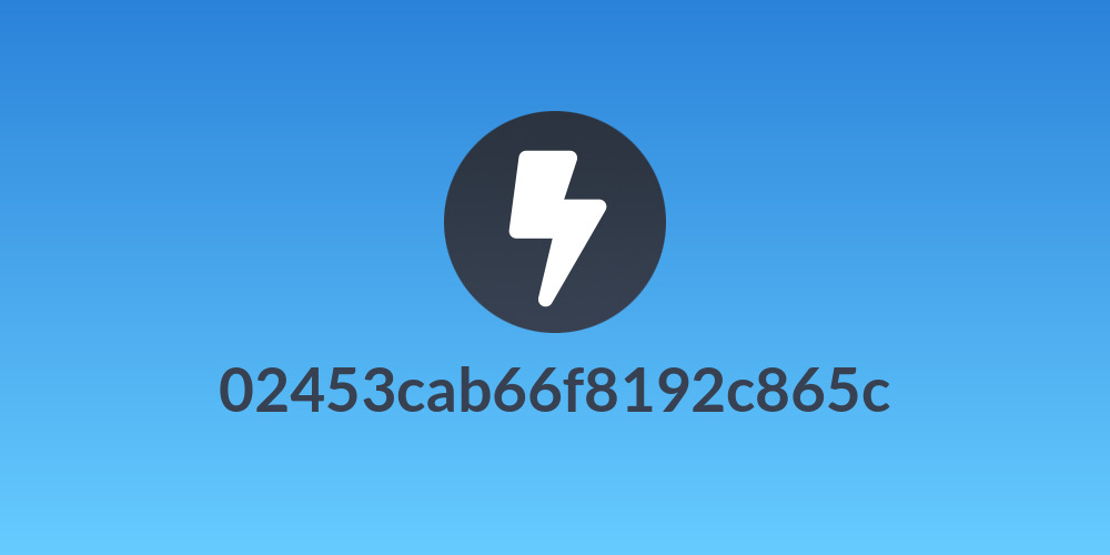 02453cab66f8192c865c