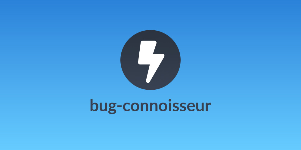 bug-connoisseur