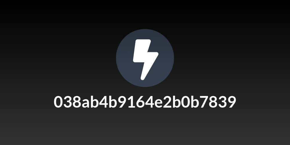 038ab4b9164e2b0b7839