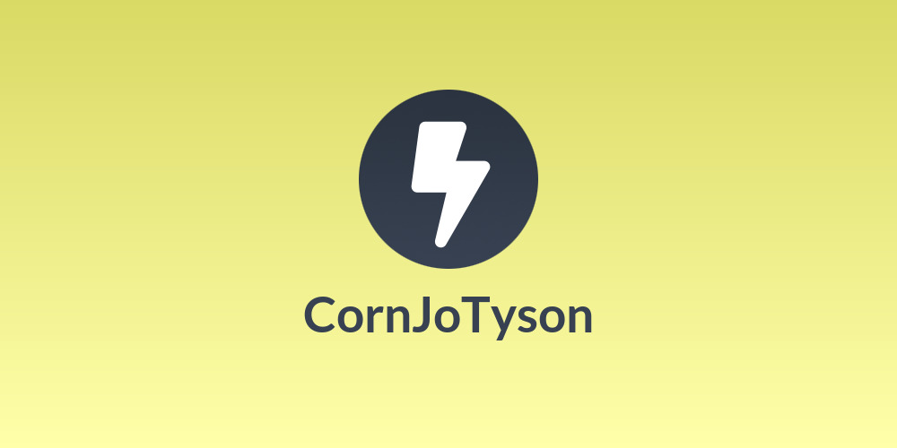 Corn🌽JoTyson