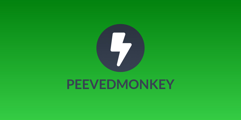 PEEVEDMONKEY