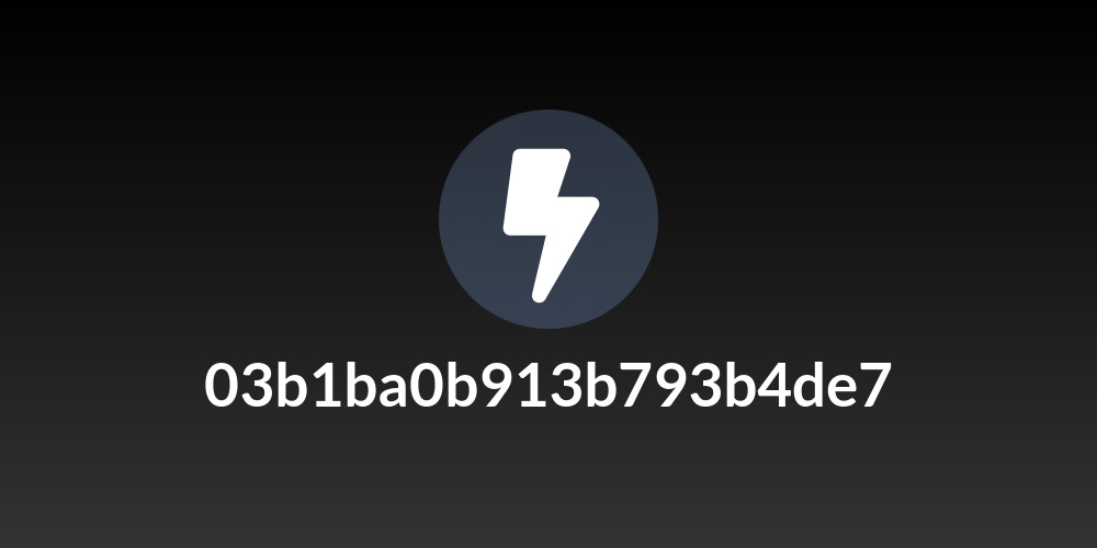 03b1ba0b913b793b4de7