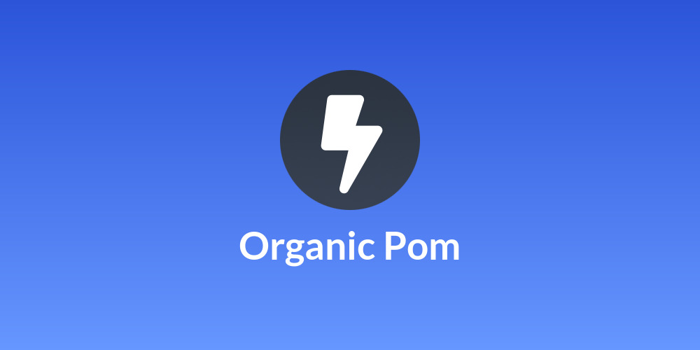 Organic Pom