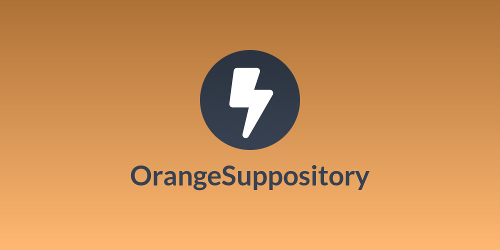 OrangeSuppository