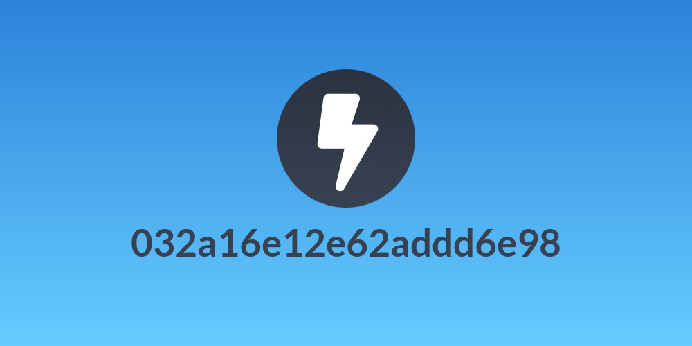 032a16e12e62addd6e98