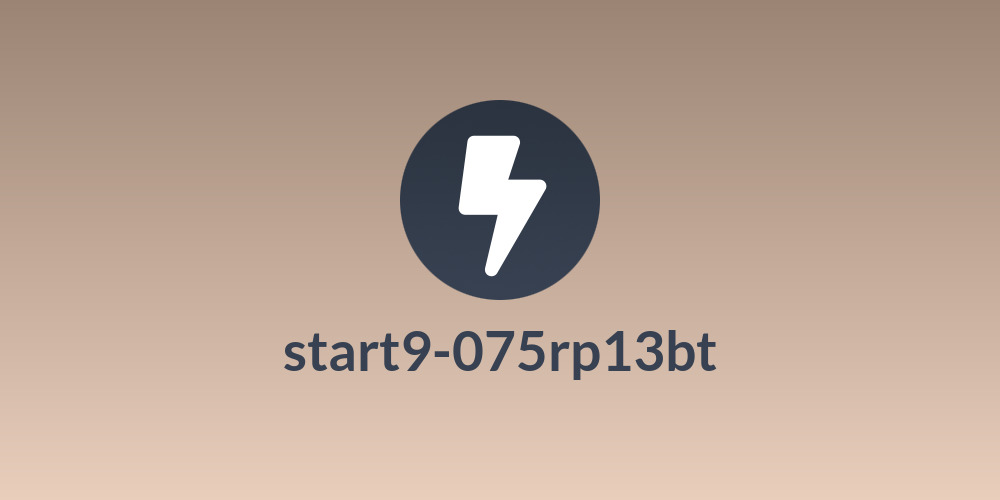 start9-075rp13bt
