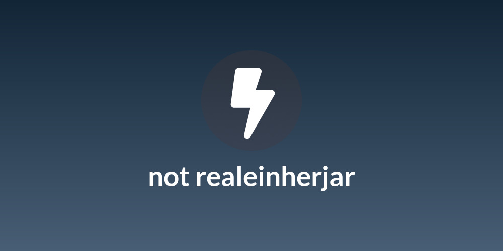not realeinherjar