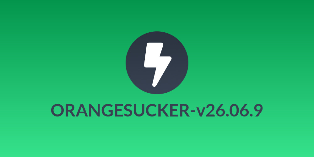 ORANGESUCKER-v26.06.9