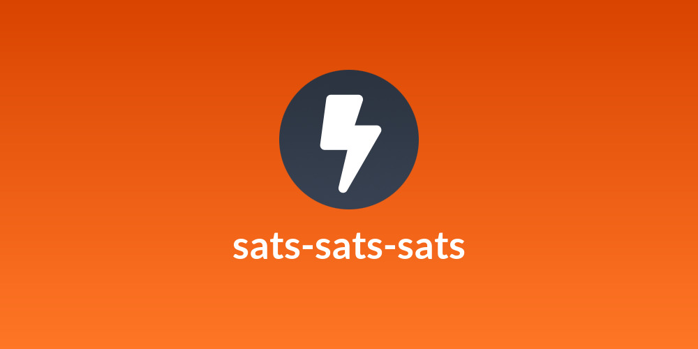 sats-sats-sats