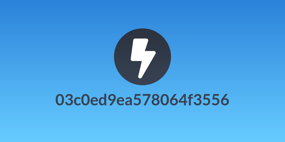 03c0ed9ea578064f3556