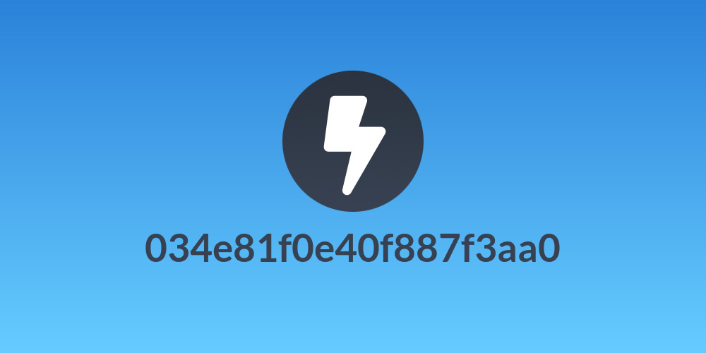 034e81f0e40f887f3aa0