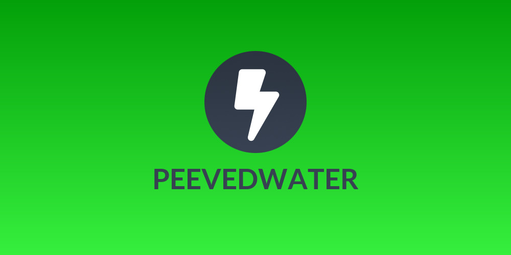 PEEVEDWATER