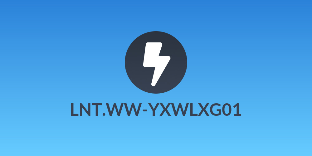 LNT.WW-YXWLXG01