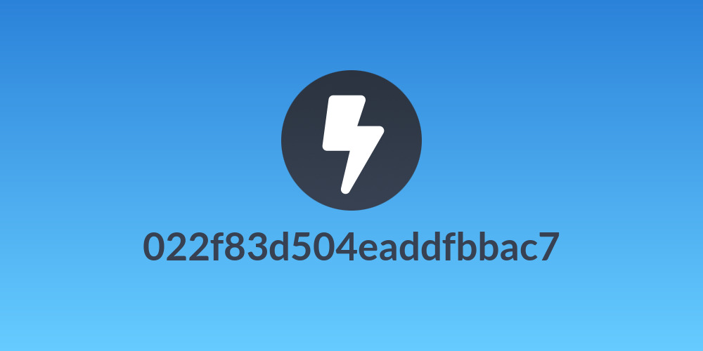 022f83d504eaddfbbac7