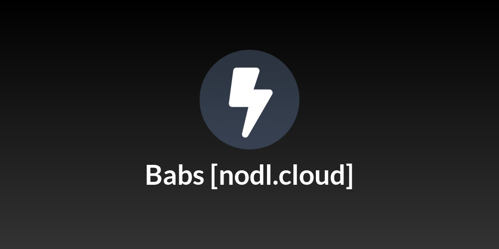 Babs [nodl.cloud]