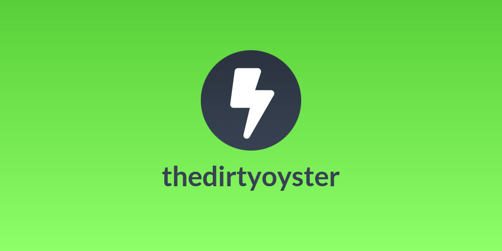 thedirtyoyster