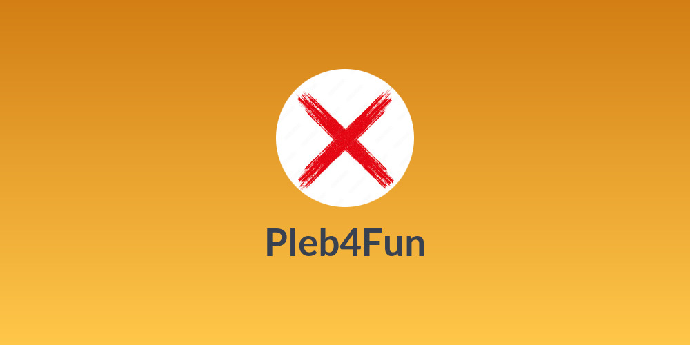 Pleb4Fun⚡