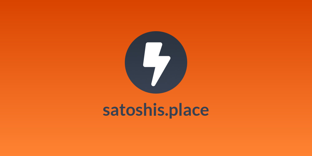 satoshis.place
