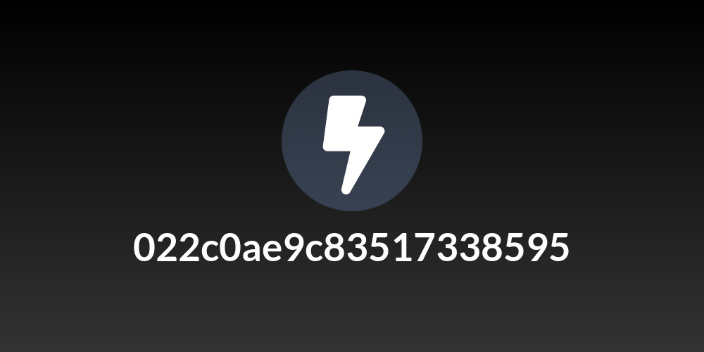 022c0ae9c83517338595