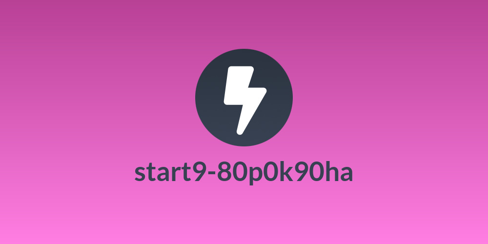 start9-80p0k90ha