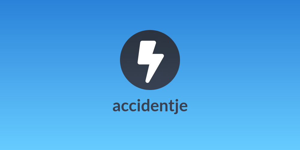 accidentje