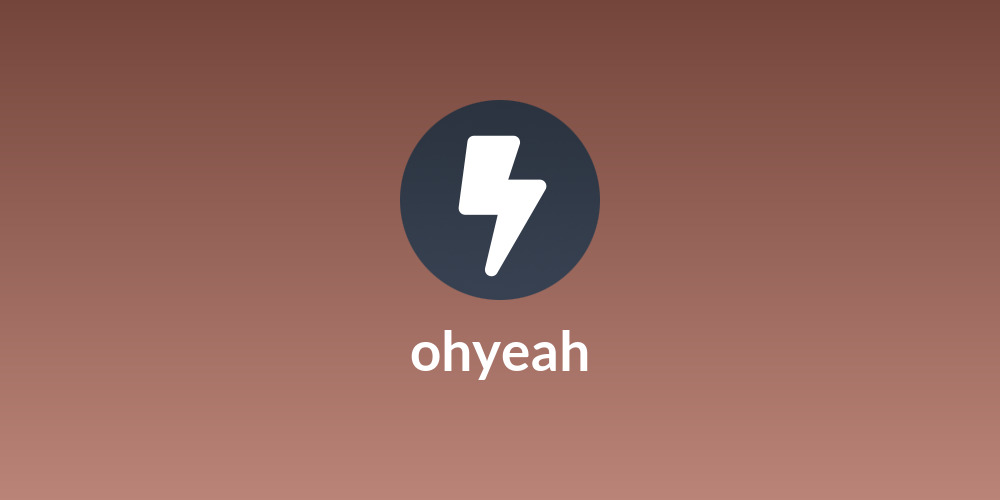 ohyeah