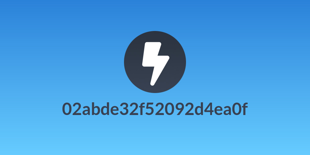 02abde32f52092d4ea0f