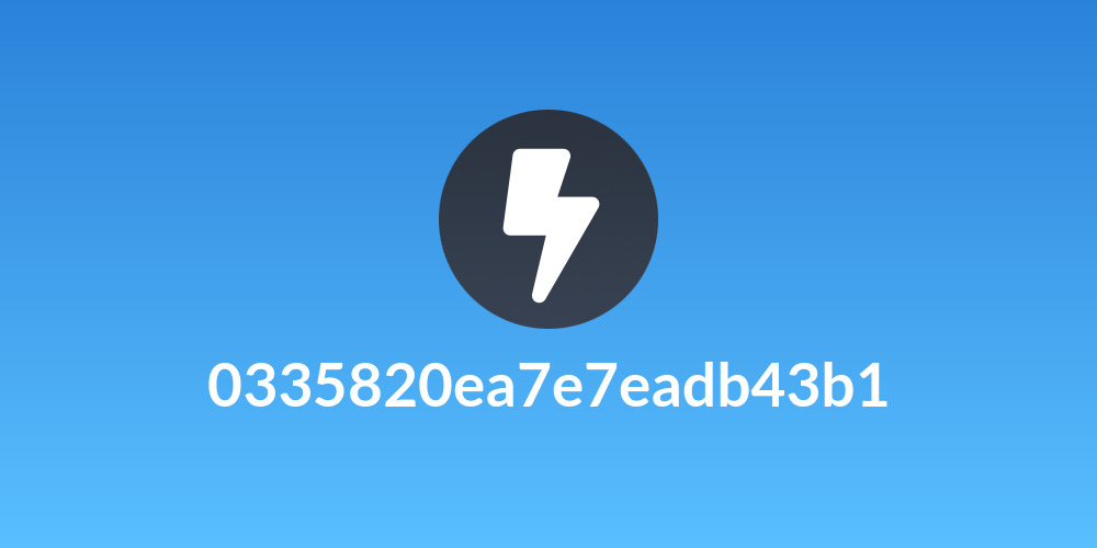 0335820ea7e7eadb43b1
