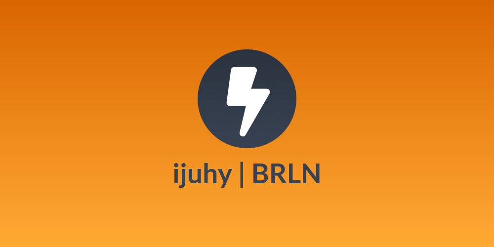 ijuhy | BR⚡LN