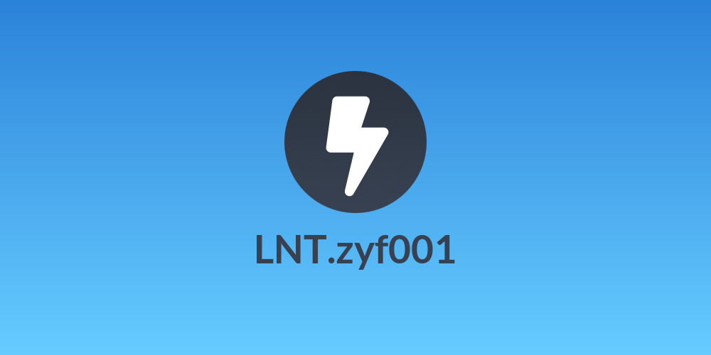 LNT.zyf001