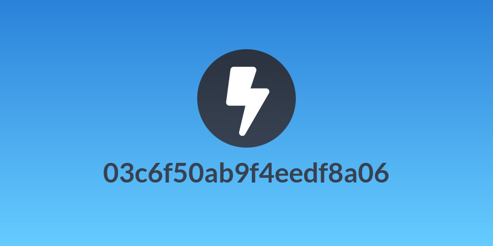 03c6f50ab9f4eedf8a06