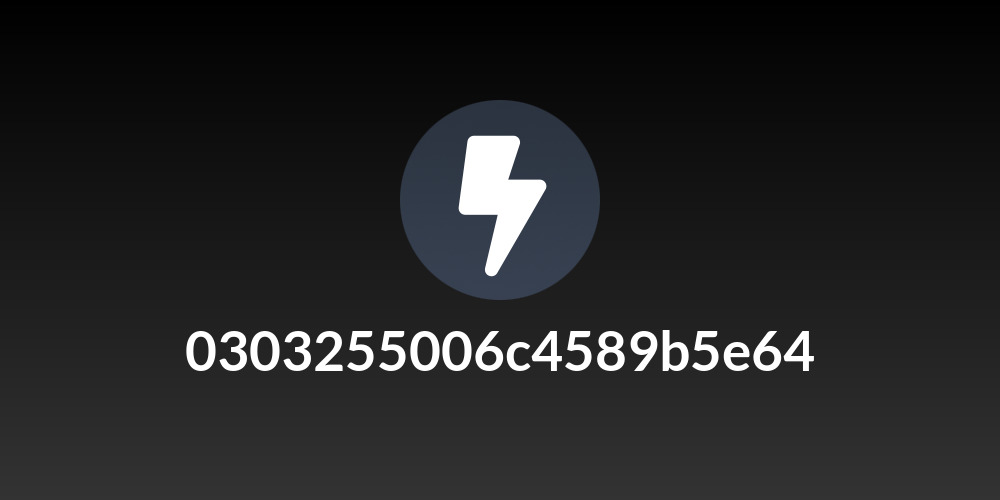 0303255006c4589b5e64