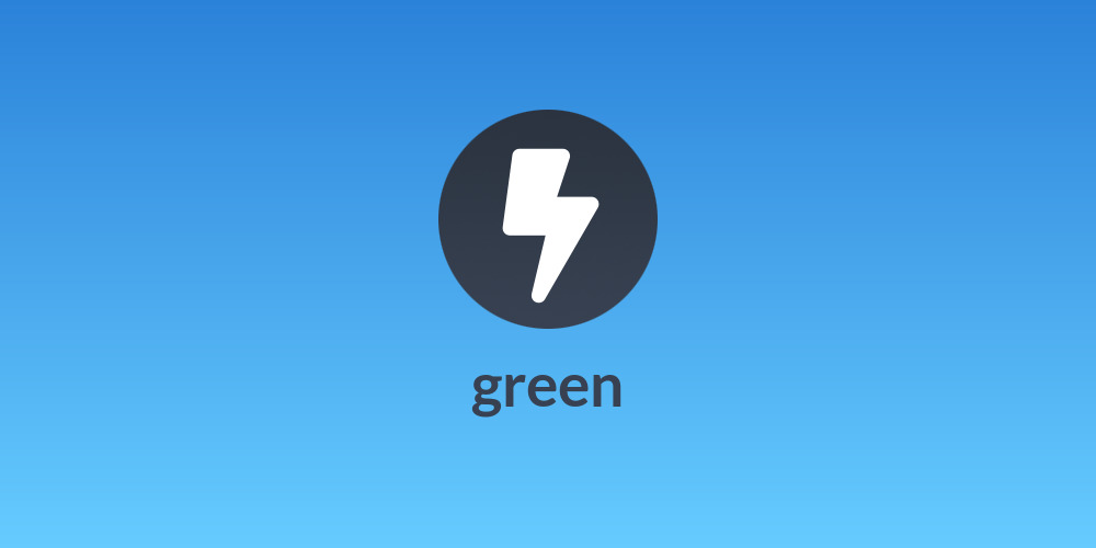 green