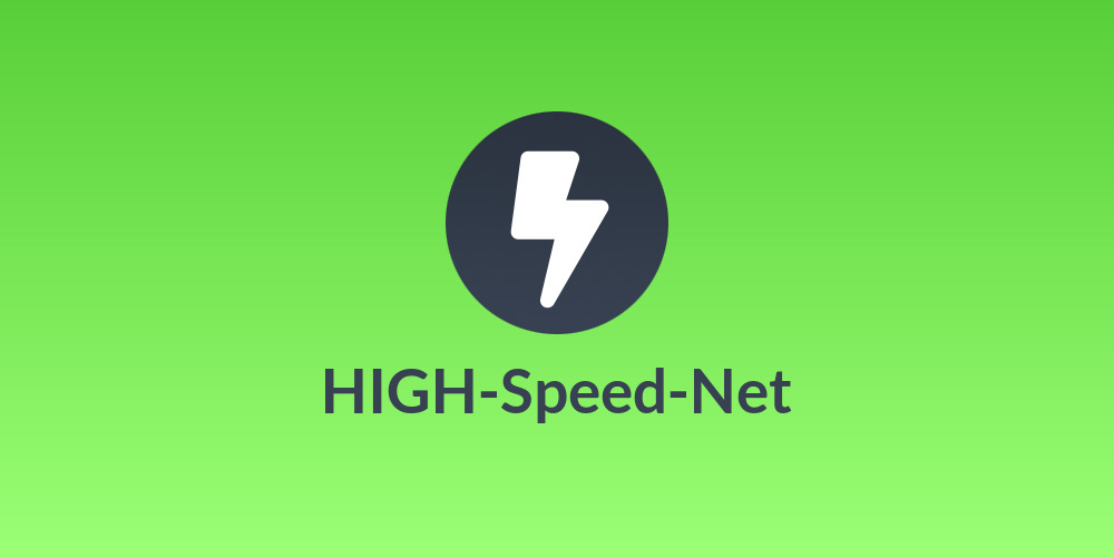 HIGH-Speed-Net