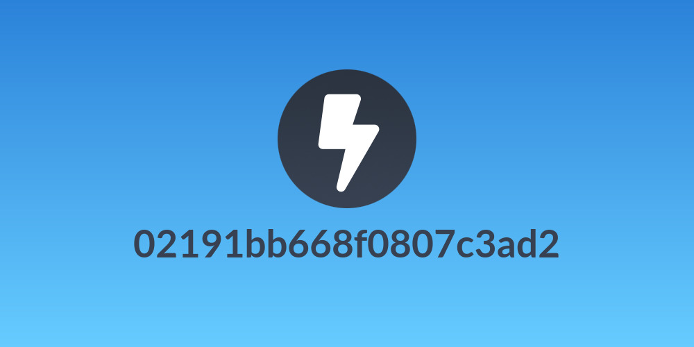 02191bb668f0807c3ad2