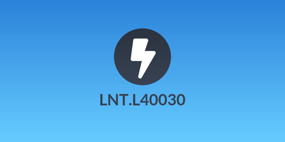 LNT.L40030