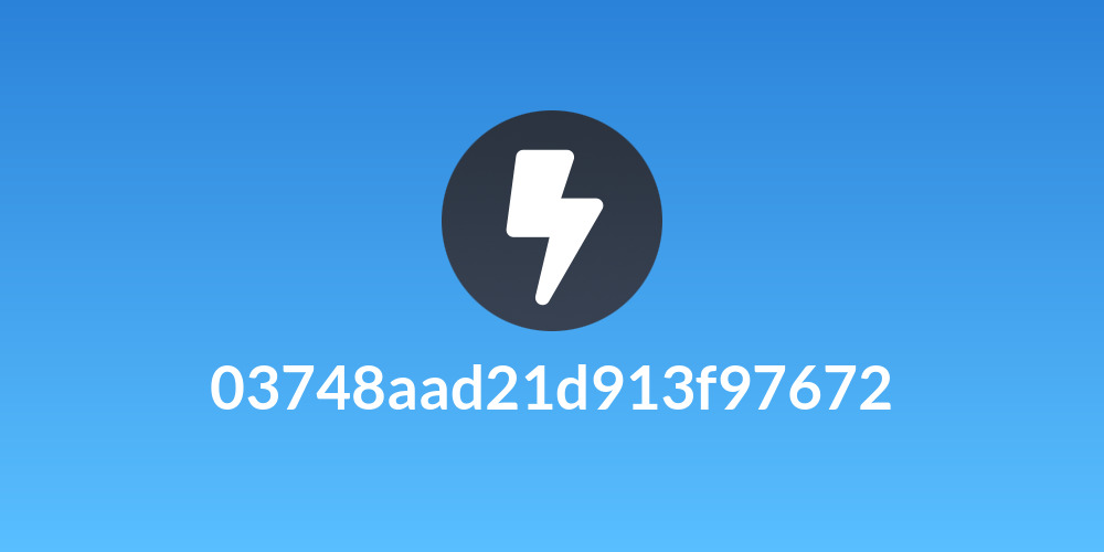 03748aad21d913f97672