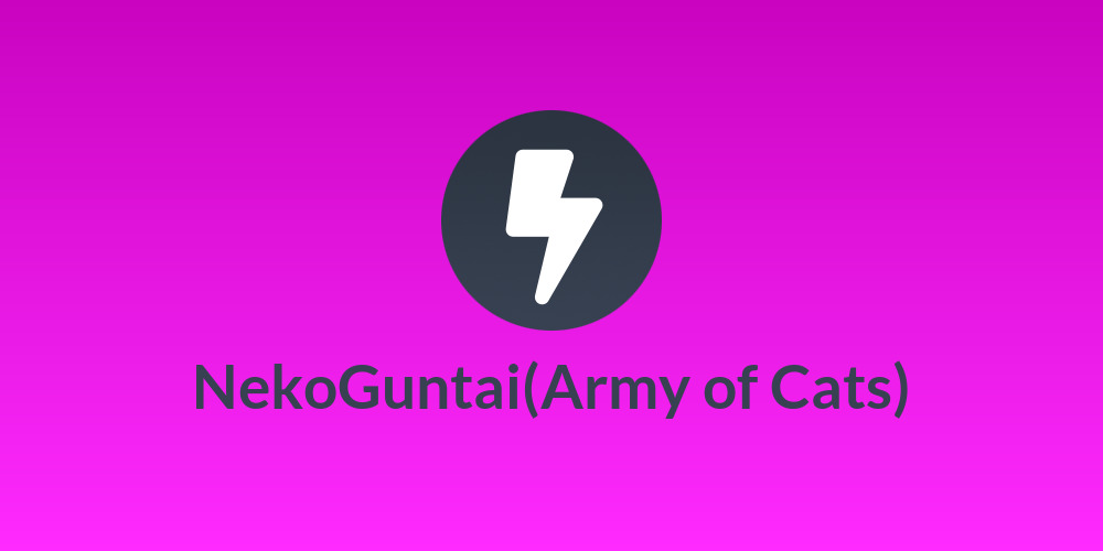 NekoGuntai(Army of Cats)