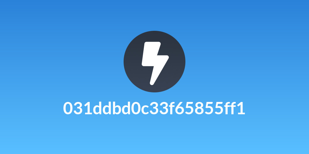 031ddbd0c33f65855ff1