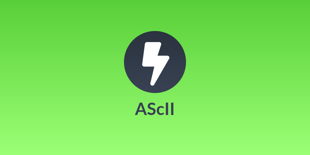 AScII