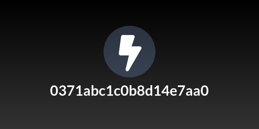 0371abc1c0b8d14e7aa0