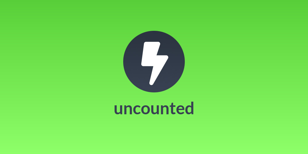 uncounted