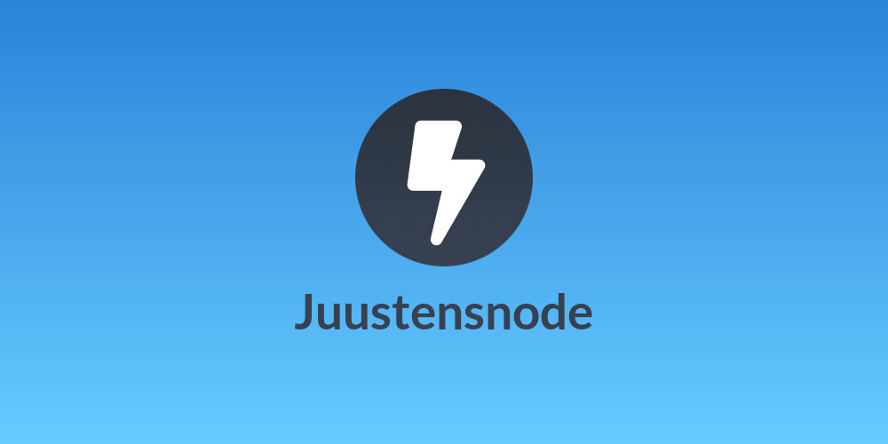 Juustensnode