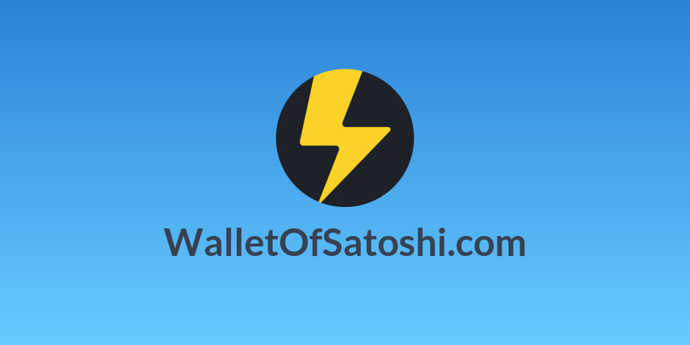 WalletOfSatoshi.com