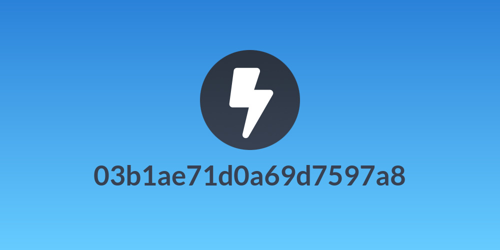 03b1ae71d0a69d7597a8