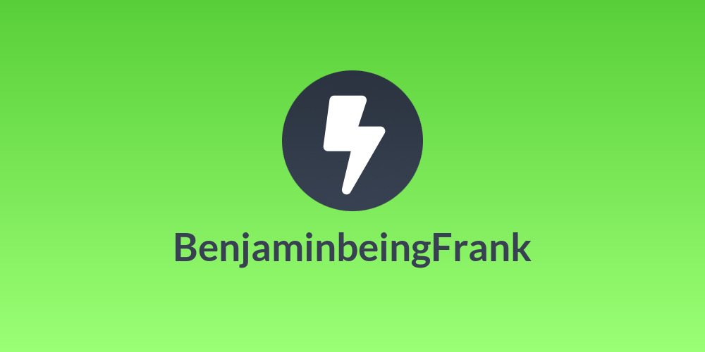 BenjaminbeingFrank
