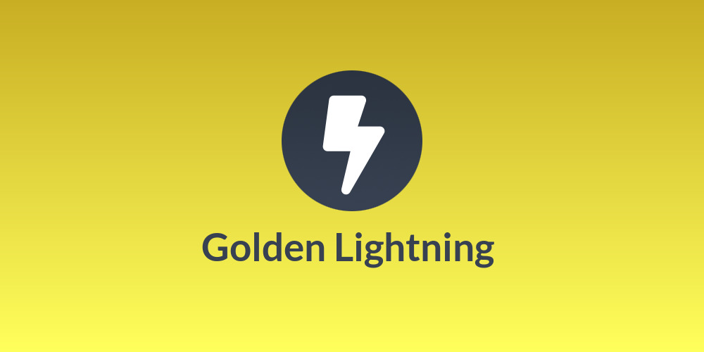 Golden Lightning ⚡️