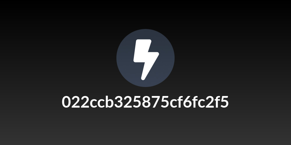 022ccb325875cf6fc2f5