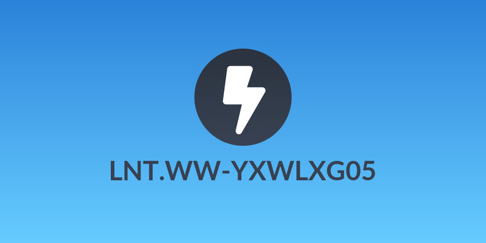 LNT.WW-YXWLXG05